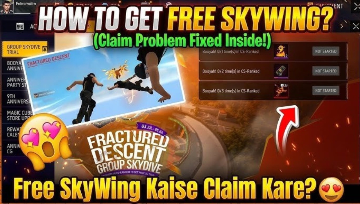 Free Fire Fractured Descent Skywing Event