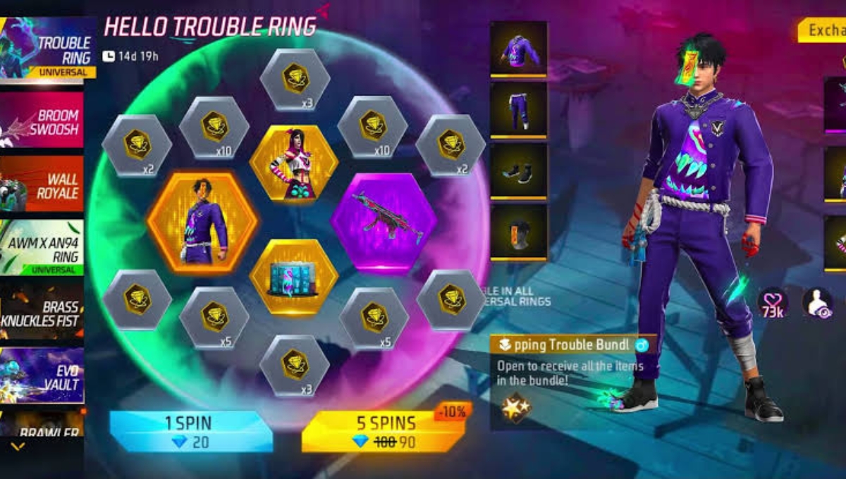 Groove Ring Event Free Fire
